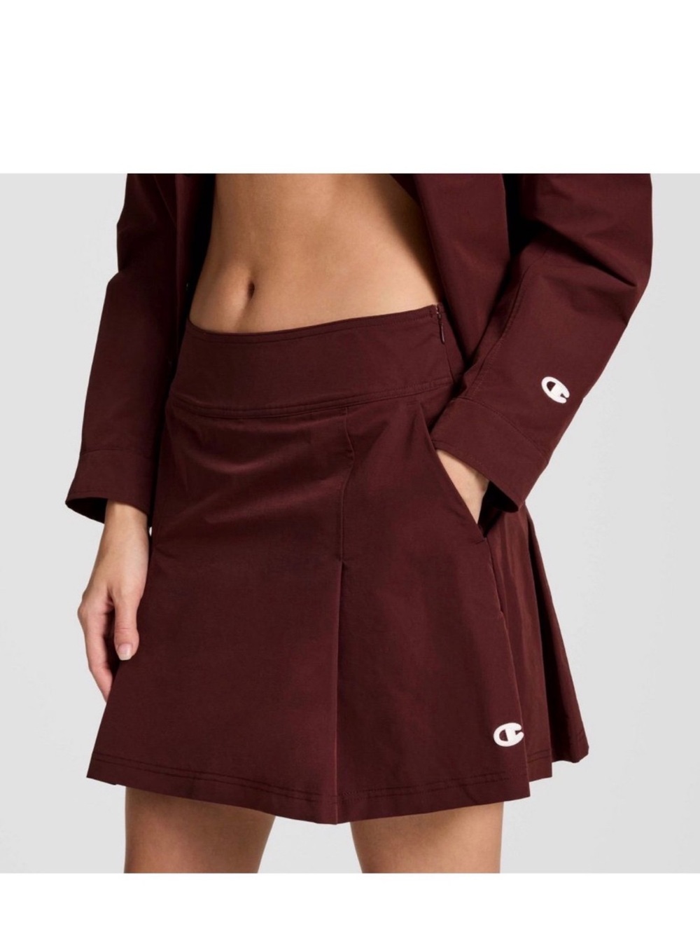 Champion Burgundy Sport Skort